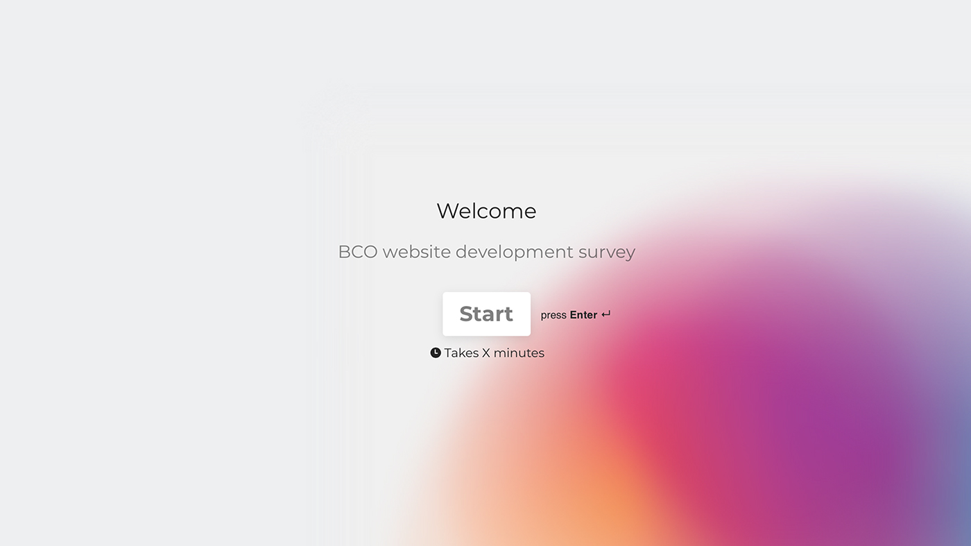 Survey-Welcome